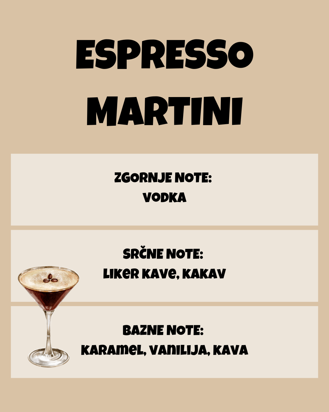 Espresso Martini - Cera fusa